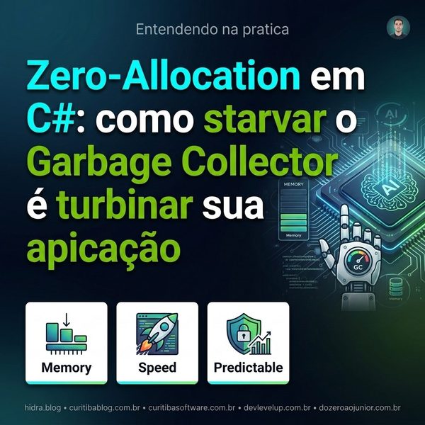 Zero-Allocation em C#: como starvar o Garbage Collector é potencializar sua aplicação