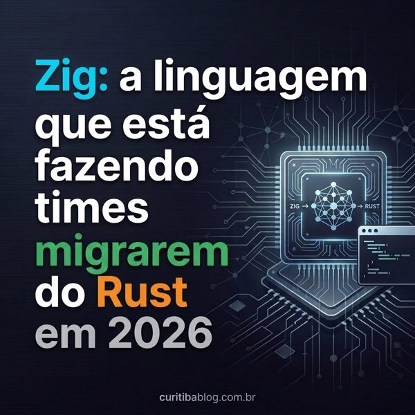 Zig: a linguagem que está fazendo times migrarem do Rust em 2026