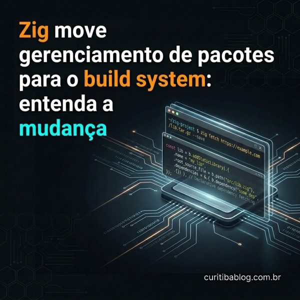 Zig move gerenciamento de pacotes para o build system: entenda a mudança