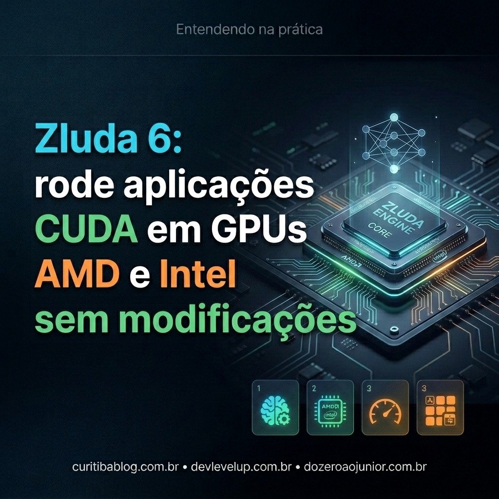 Zluda 6: rode aplicações CUDA em GPUs AMD e Intel sem modificações
