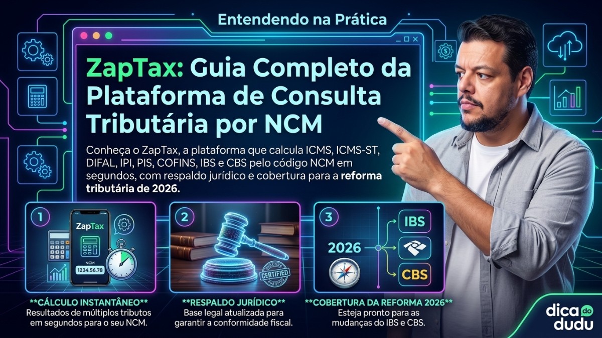 ZapTax: Guia Completo da Plataforma de Consulta Tributária por NCM