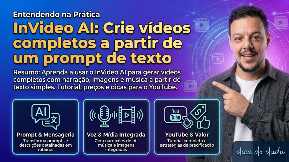 InVideo AI: crie vídeos completos a partir de um prompt de texto