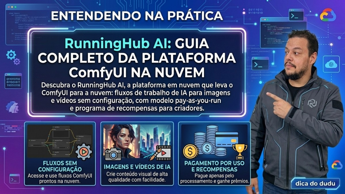 RunningHub AI: Guia Completo da Plataforma ComfyUI na Nuvem