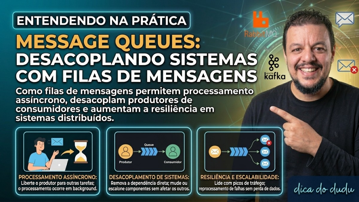 Message Queues: desacoplando sistemas com filas de mensagens