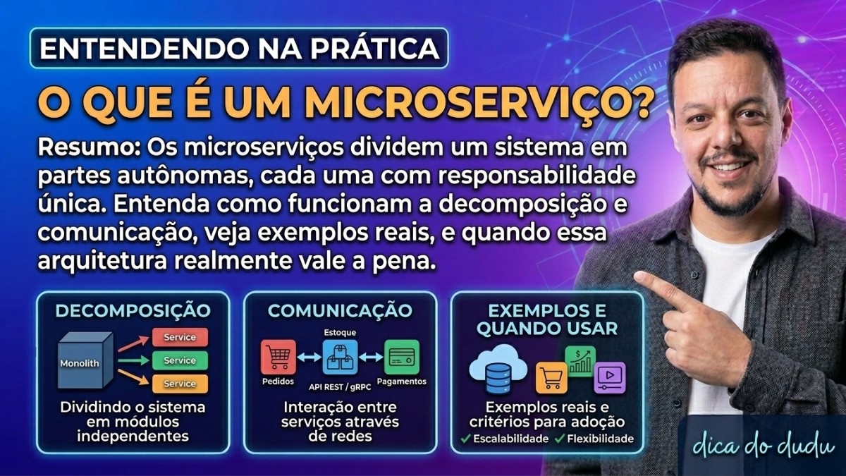 Entendendo na Prática: o que e Microservico