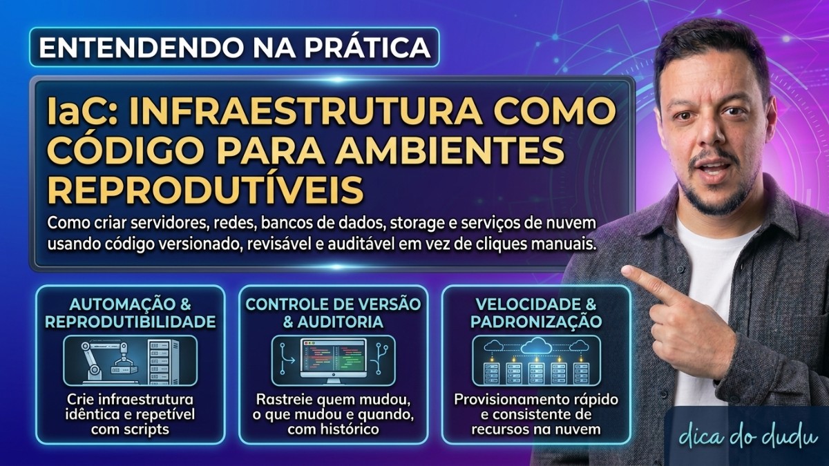 IaC: infraestrutura como código para ambientes reproduzíveis