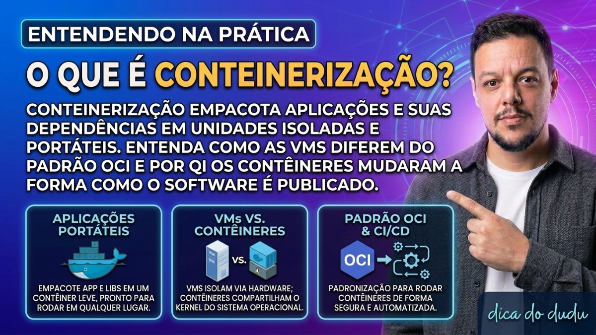 Entendendo na Prática: O que é Conteinerização?