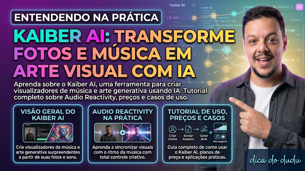 Kaiber AI: transforme fotos e músicas em arte visual com IA