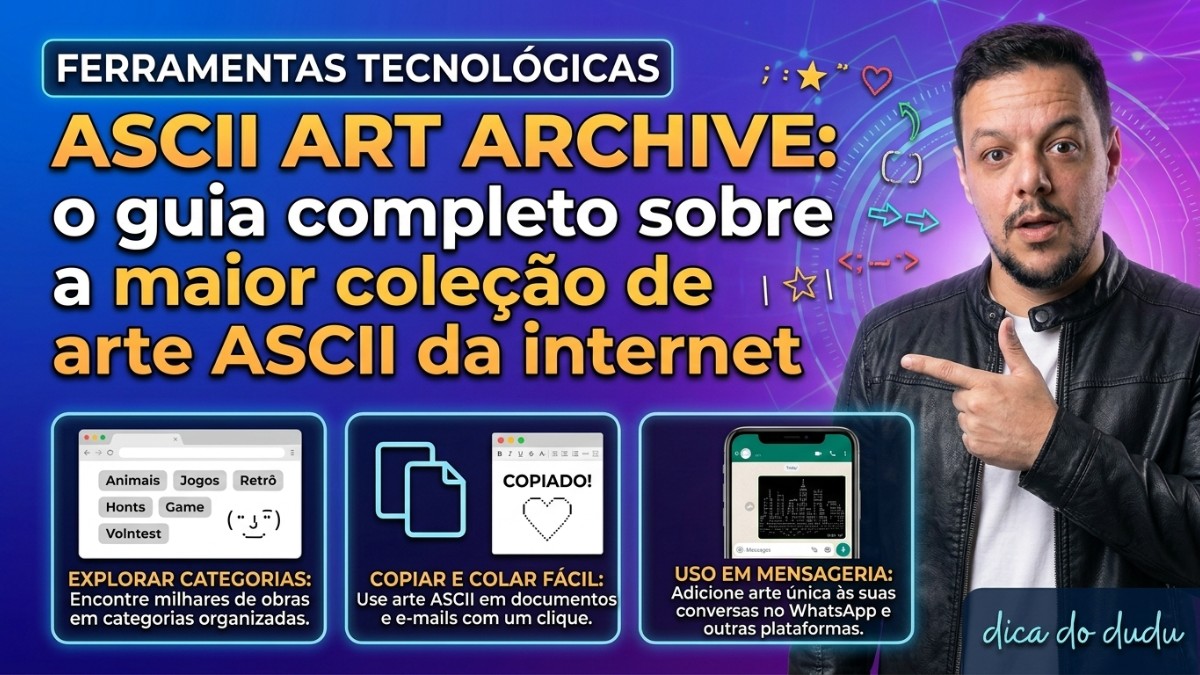 ASCII Art Archive: o guia completo do maior acervo de arte ASCII da internet