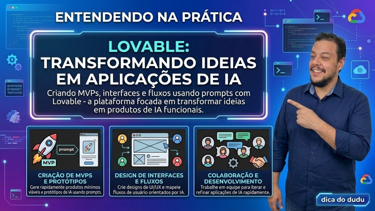 Lovable: transformando ideias em aplicações com IA