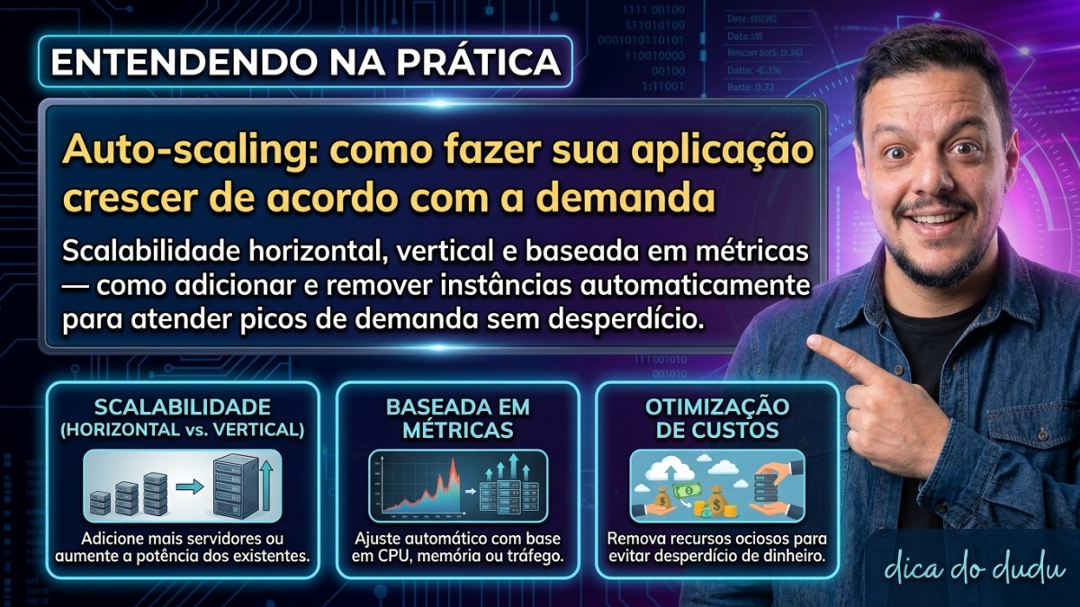 Auto-scaling: como fazer a aplicação crescer conforme a demanda