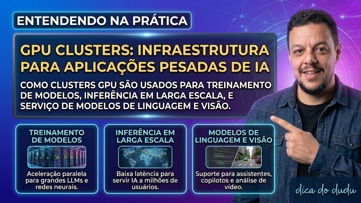GPU Clusters: infraestrutura para aplicações pesadas de IA