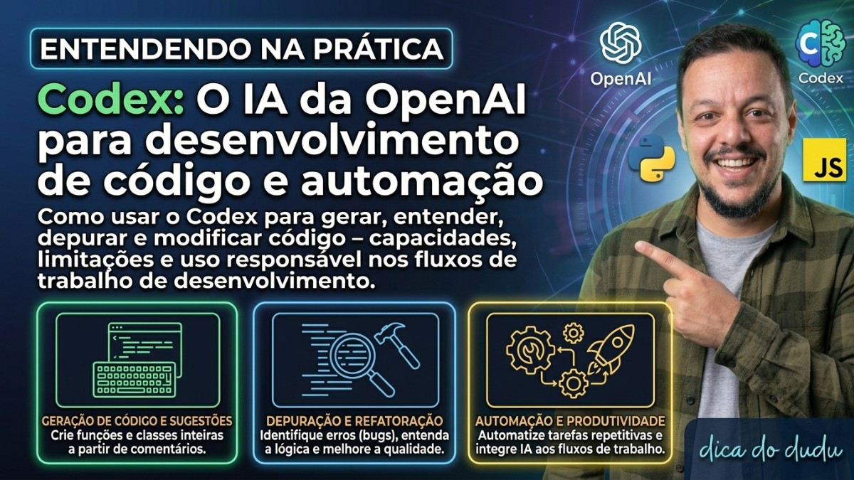 Codex: IA da OpenAI para desenvolvimento e automação de código