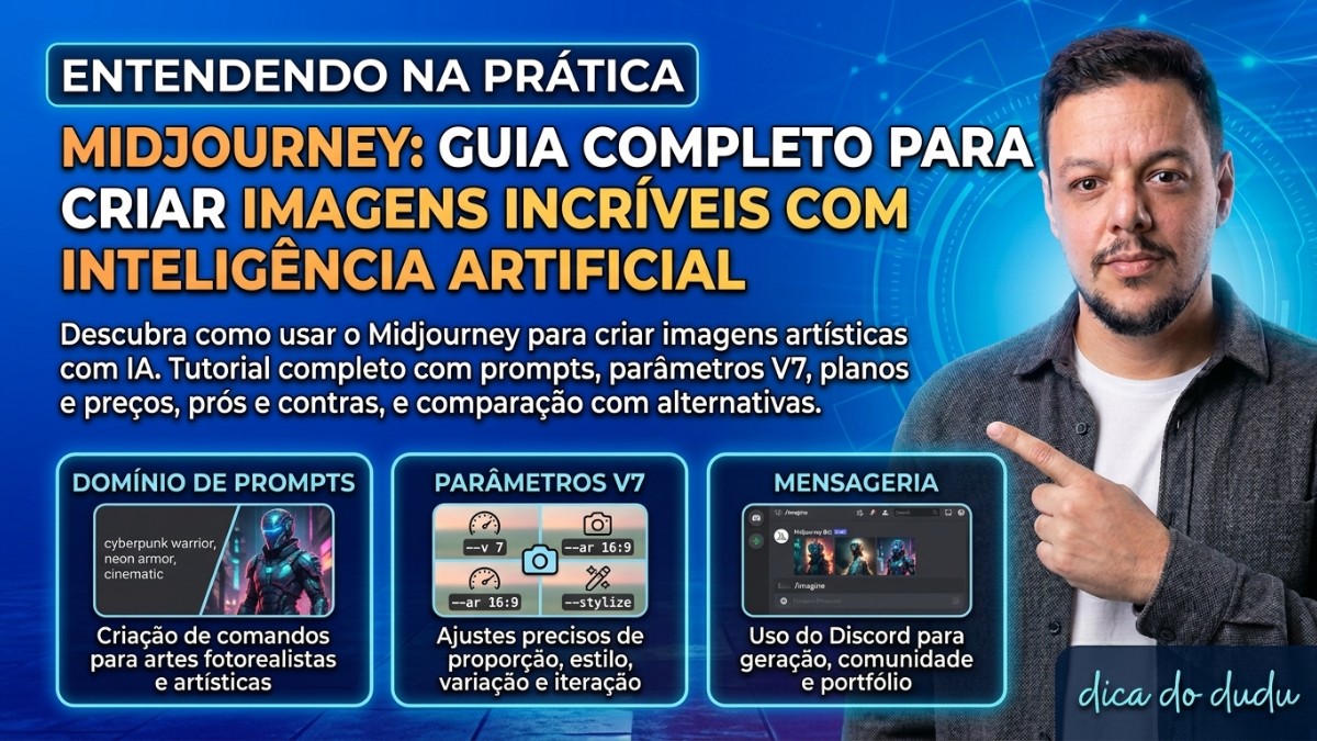 Midjourney: guia completo para criar imagens incríveis com inteligência artificial