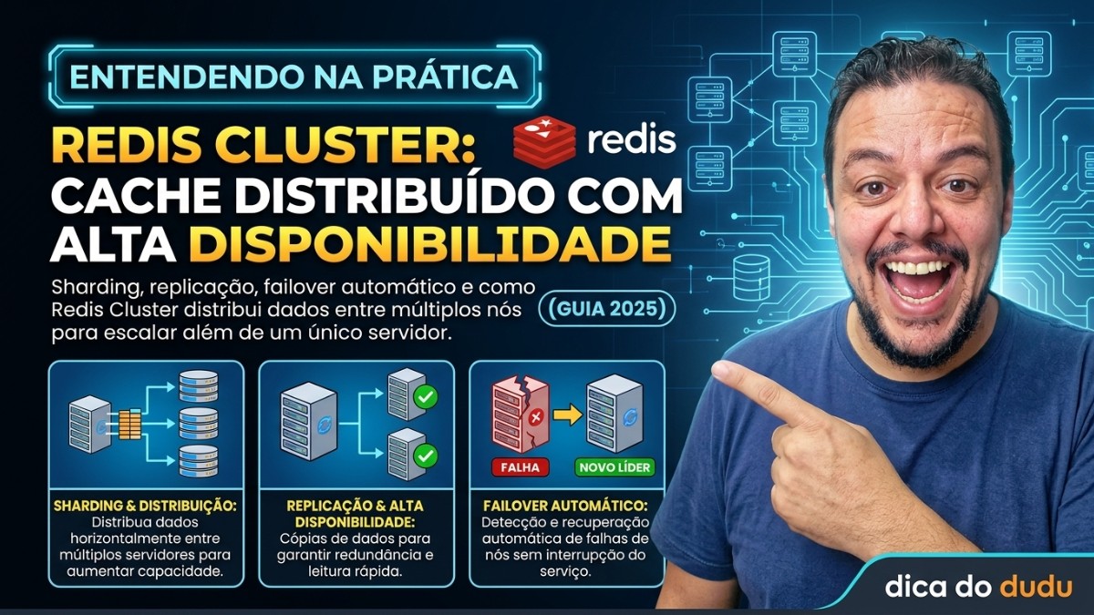 Redis Cluster: cache distribuído com alta disponibilidade