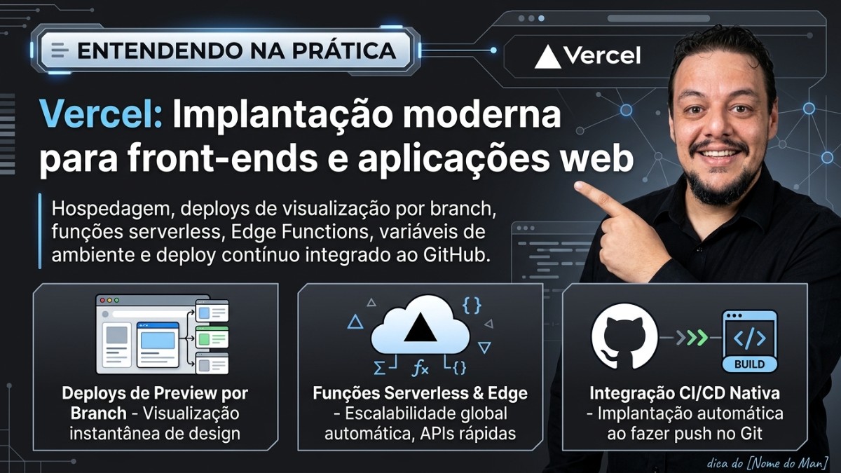 Vercel: deploy moderno para frontends e aplicações web