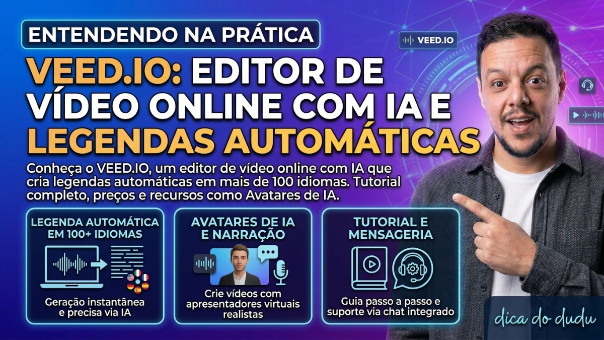 VEED.IO: editor de vídeo online com IA e legendas automáticas