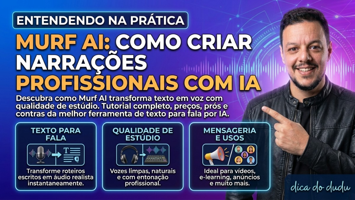 Murf AI: como criar narrações profissionais com inteligência artificial