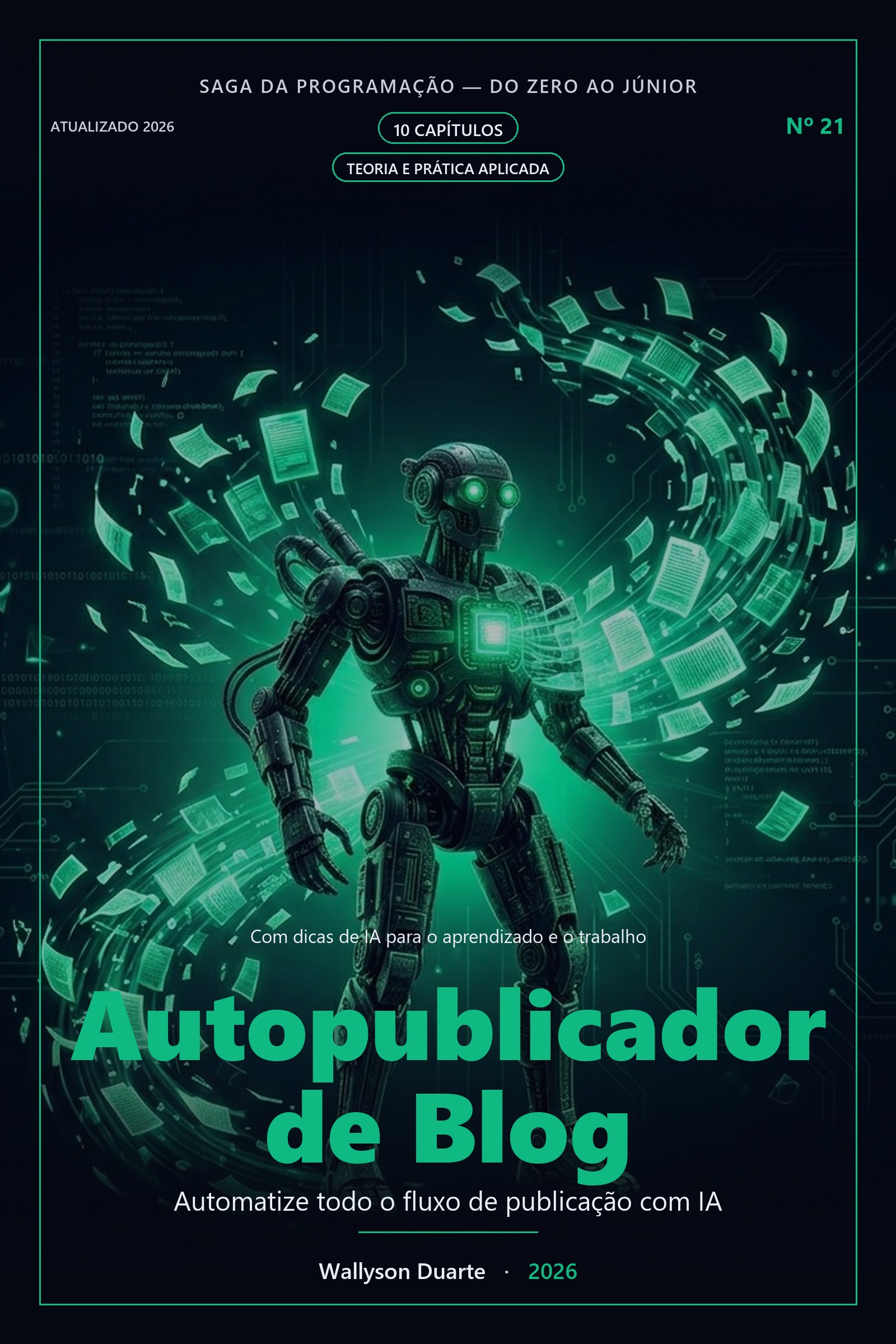 Capa do ebook Auto Publicador de Blog com Astro — Do Zero ao Deploy