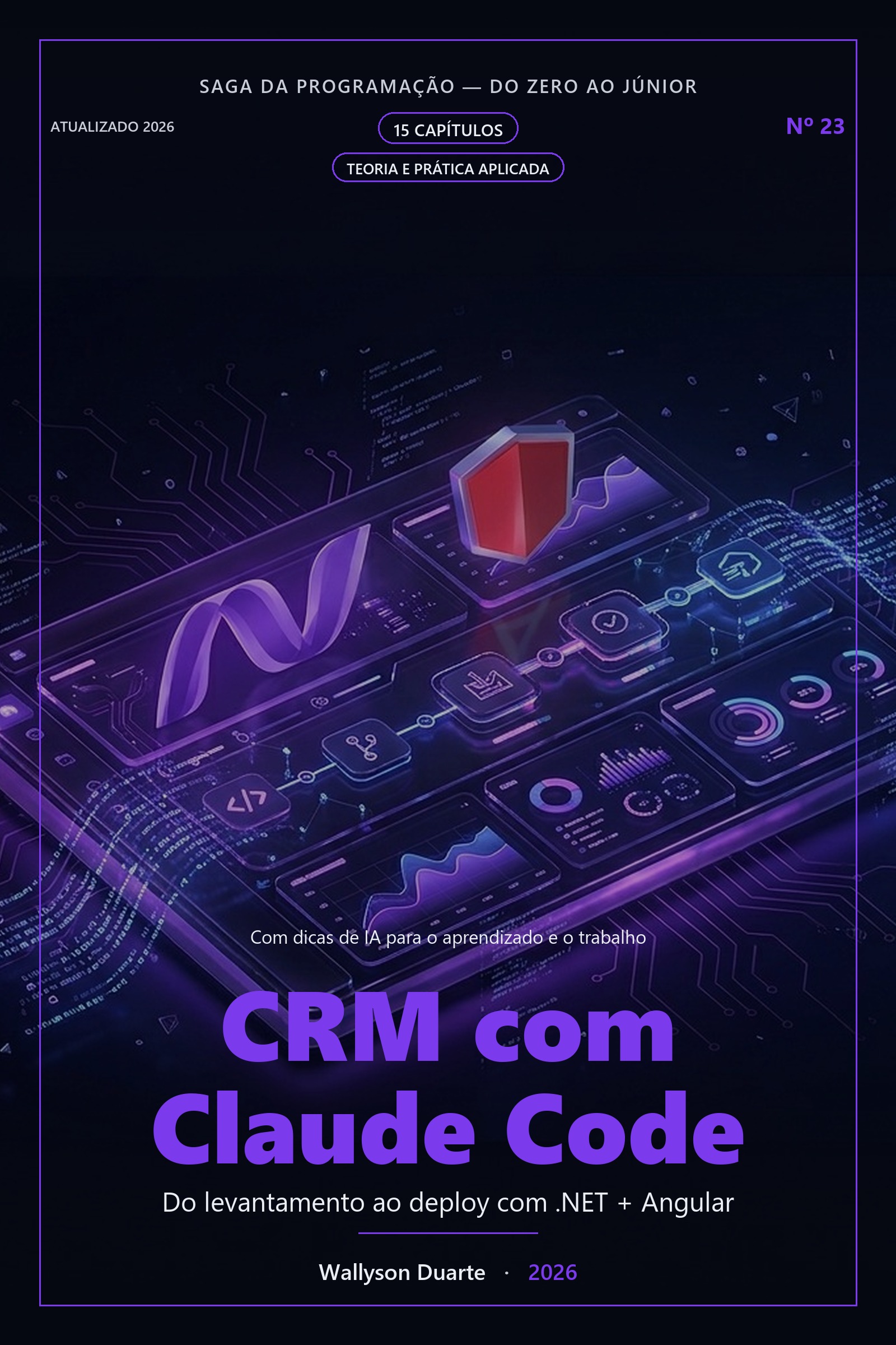Capa do ebook CRM Completo com Claude Code