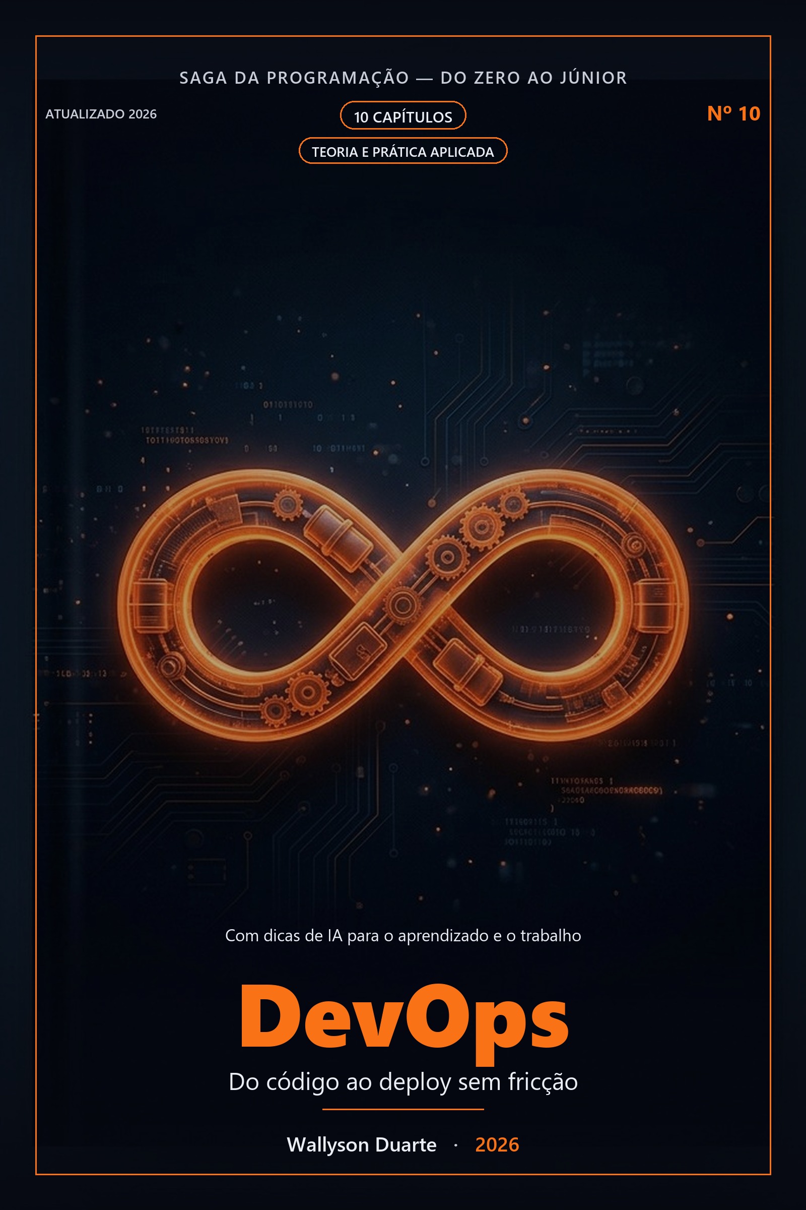 Capa do ebook DevOps — Do Deploy ao Júnior