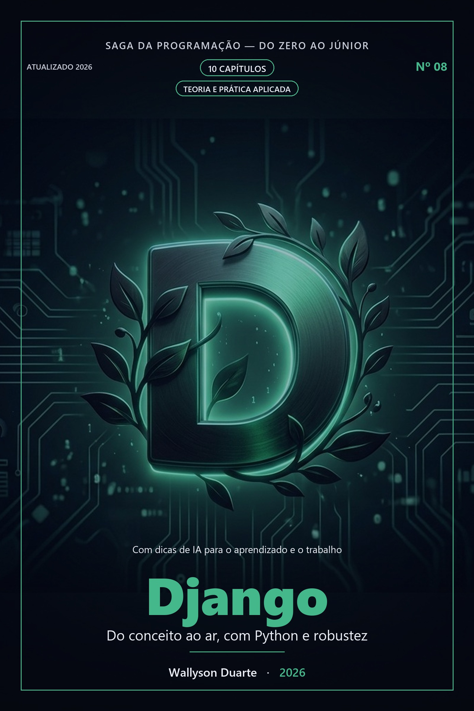 Capa do ebook Django — Web Framework com Baterias