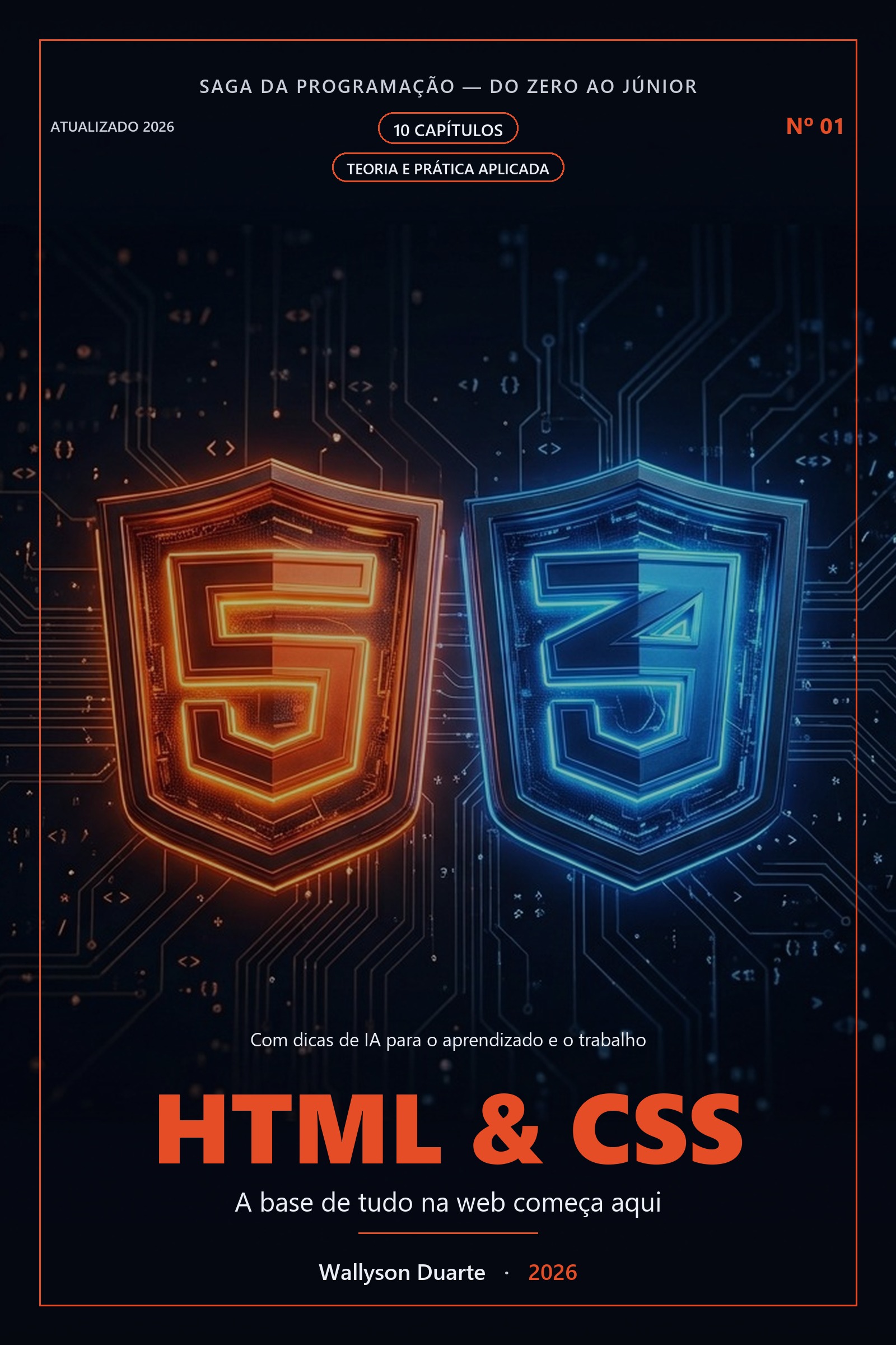Capa do ebook HTML & CSS — Do Zero ao Layout