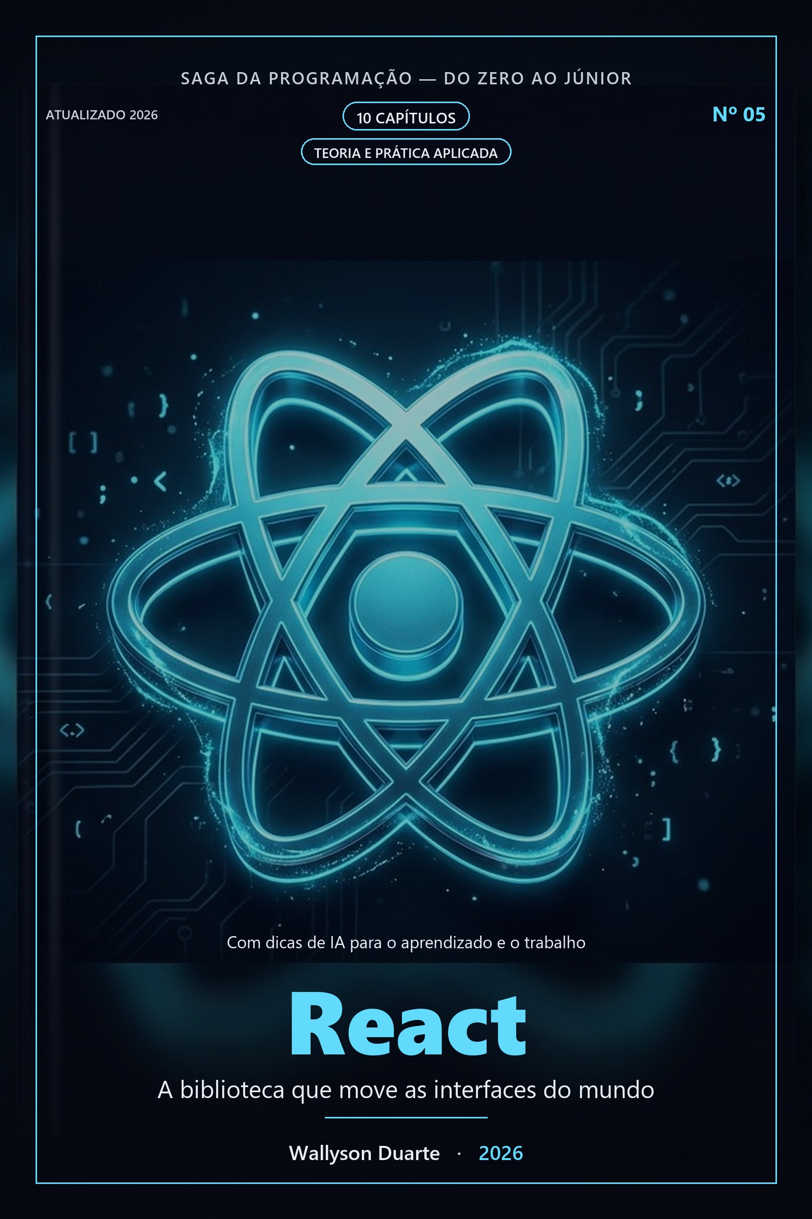Capa do ebook React — Do Zero ao Frontend