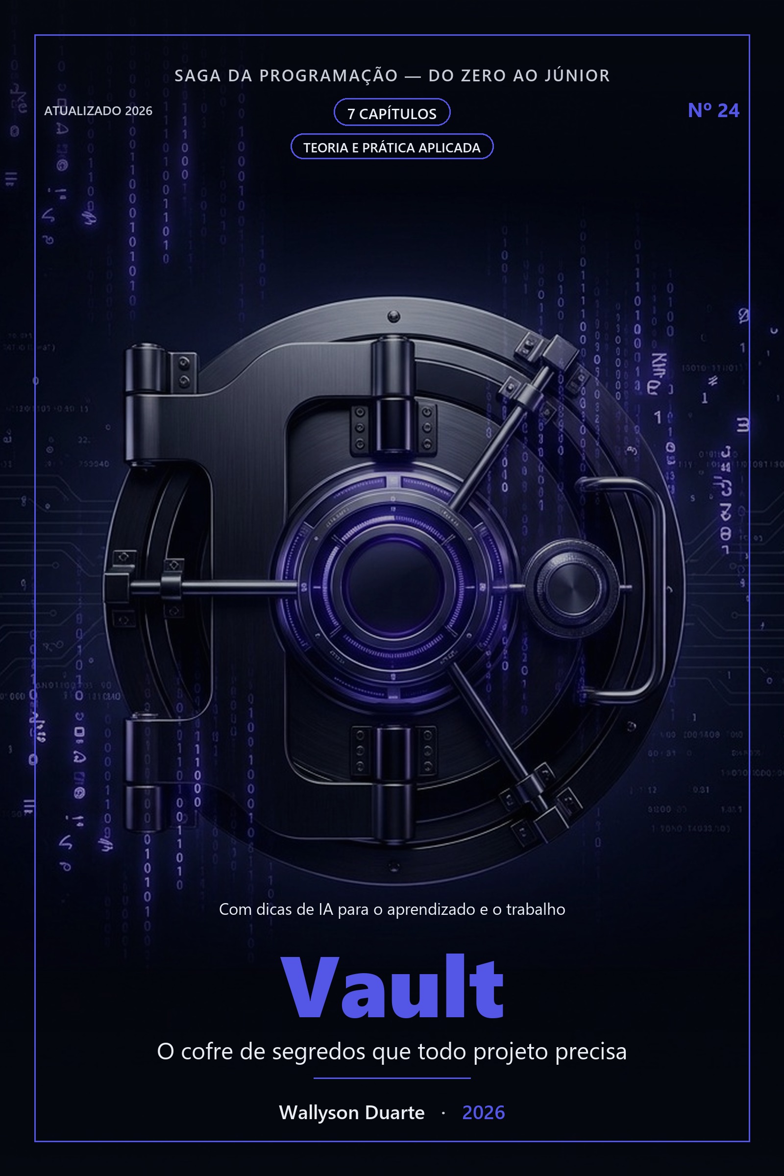 Capa do ebook Vault — O Cofre de Segredos que Todo Projeto Precisa