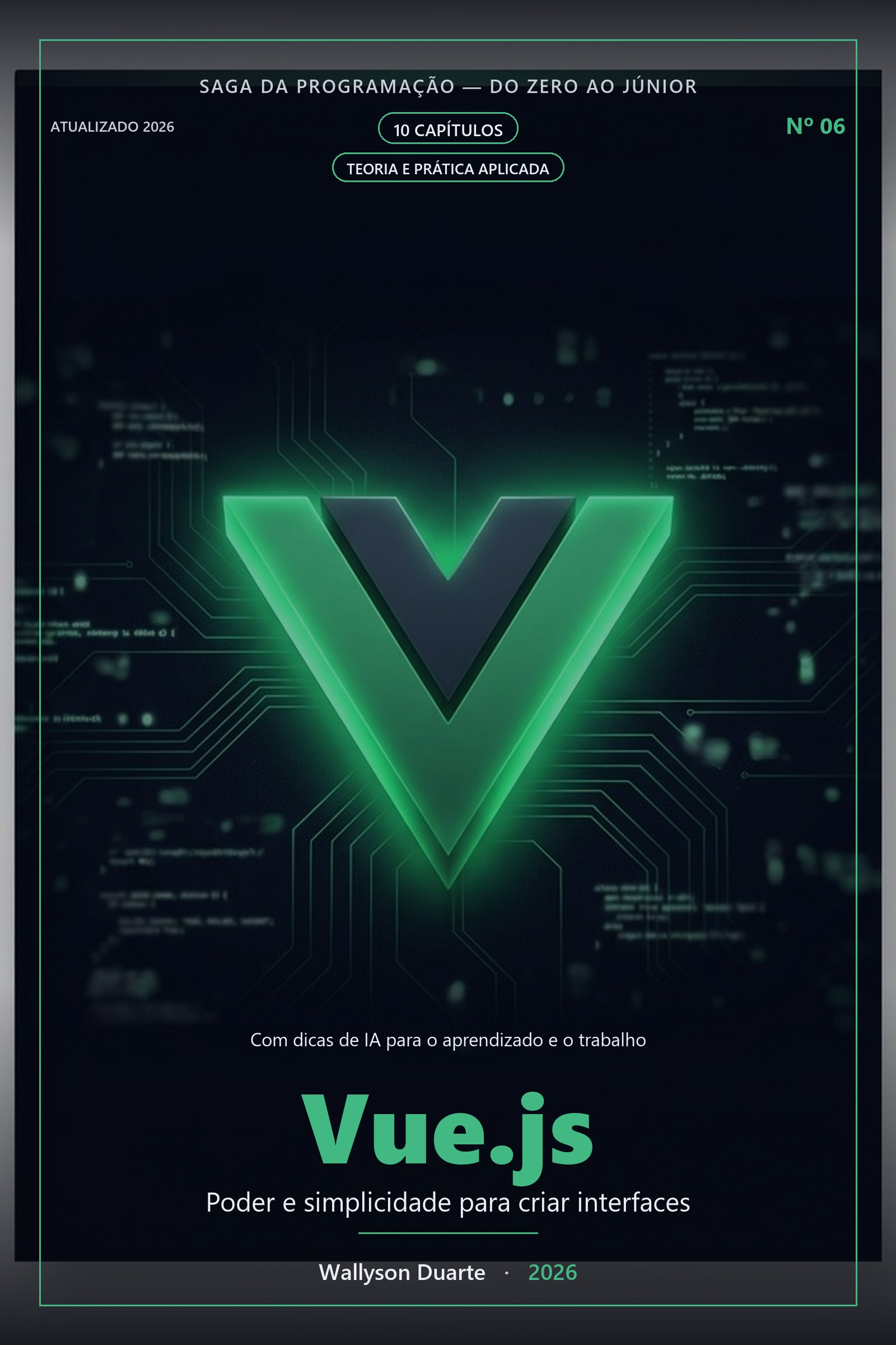 Capa do ebook Vue.js — Do Zero ao Frontend